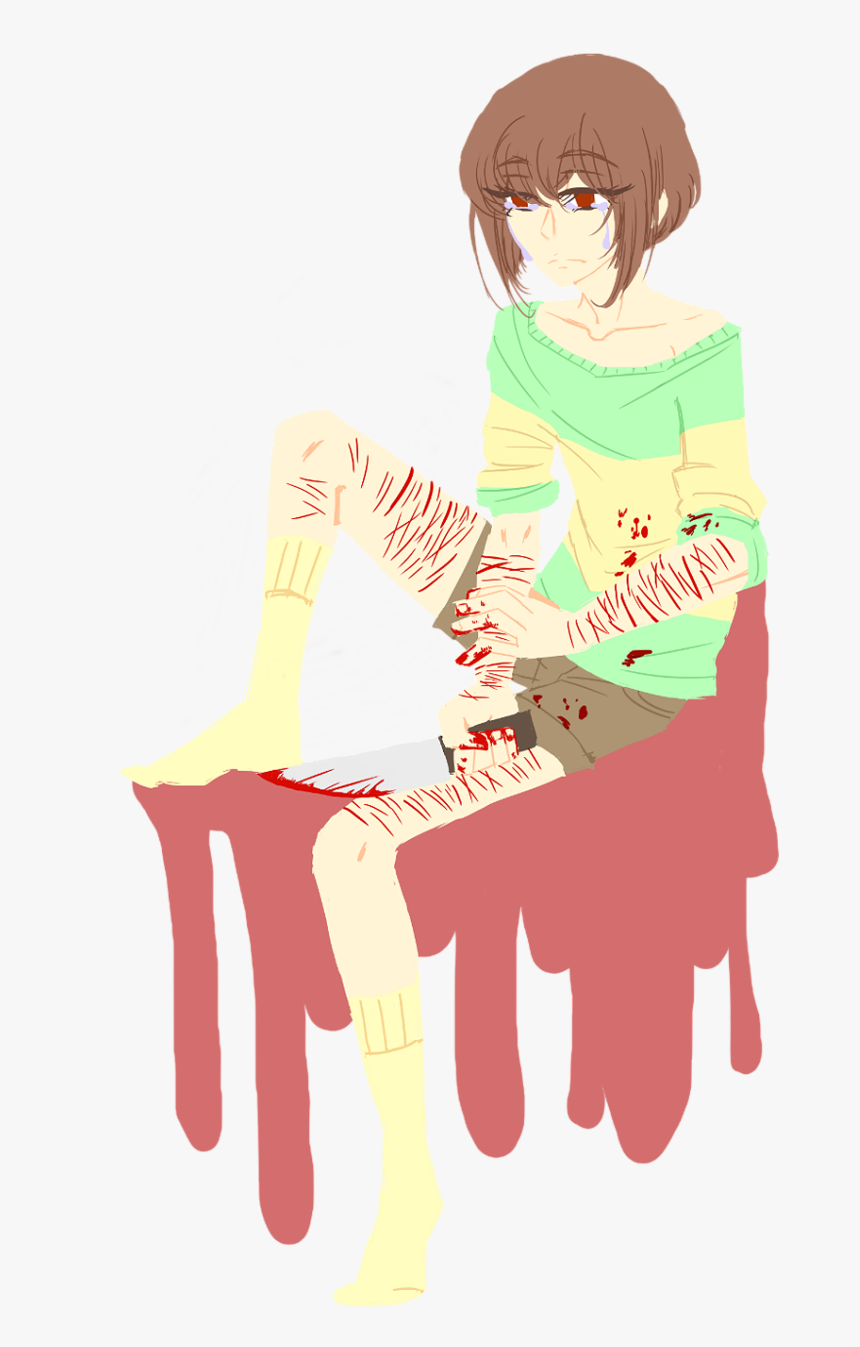 Undertale,chara,sandbox - Cartoon, HD Png Download