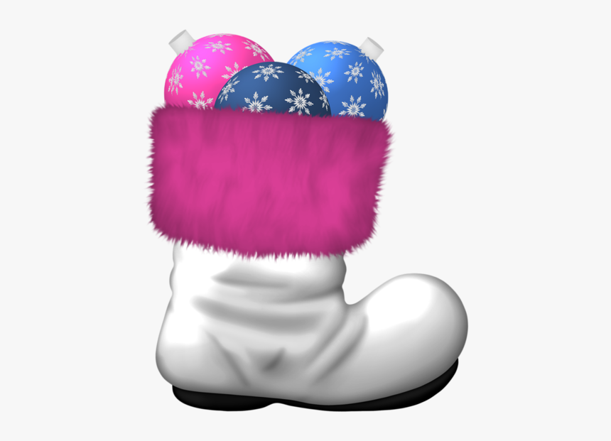 Portable Christmas Shoe Graphics White Day Network - Christmas Ornament, HD Png Download