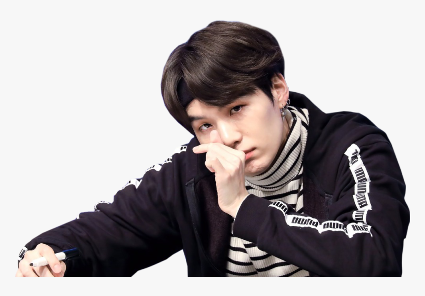 Bts Suga Yoongi Min Min - Terry Crews And Bts, HD Png Download