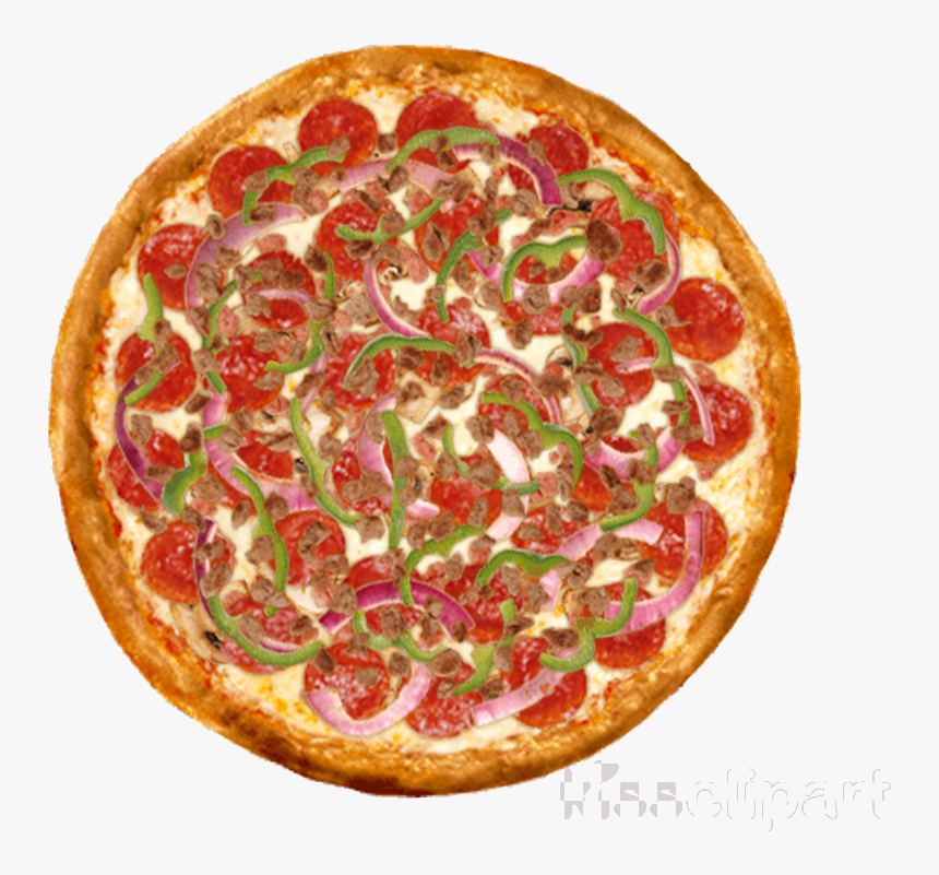 Pizza Clipart California-style Italian Cuisine Transparent - Pepperoni Pizza Png, Png Download