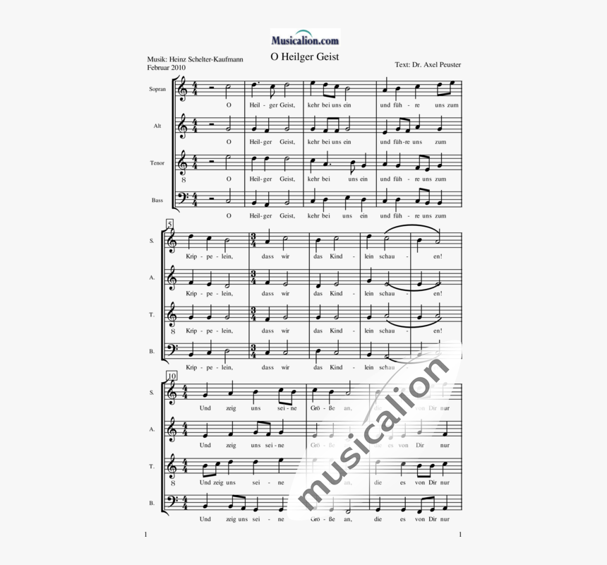 Oh Espíritu Santo - Satie Gymnopedie 1, HD Png Download