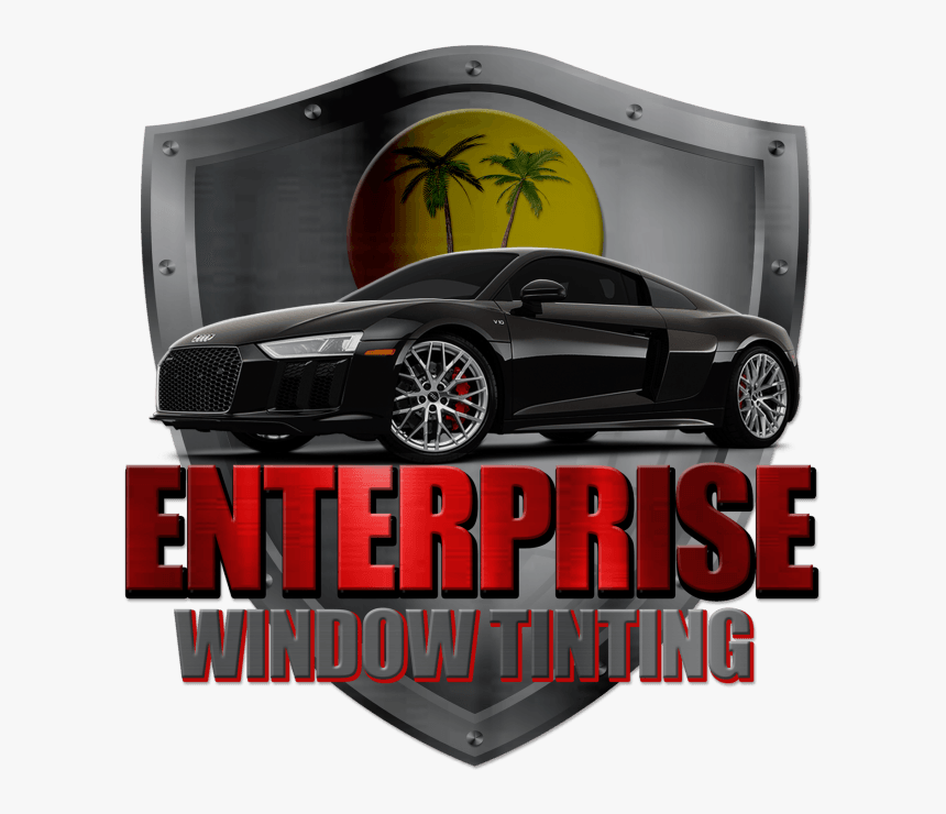 Enterprise Window Tinting - Palm Tree Clip Art, HD Png Download