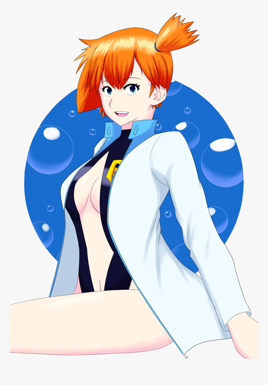 Misty - Pokemon Misty Dengeki, HD Png Download