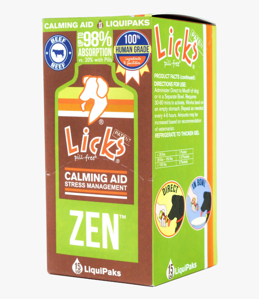 Dog Zen Beef 15ct - Box, HD Png Download