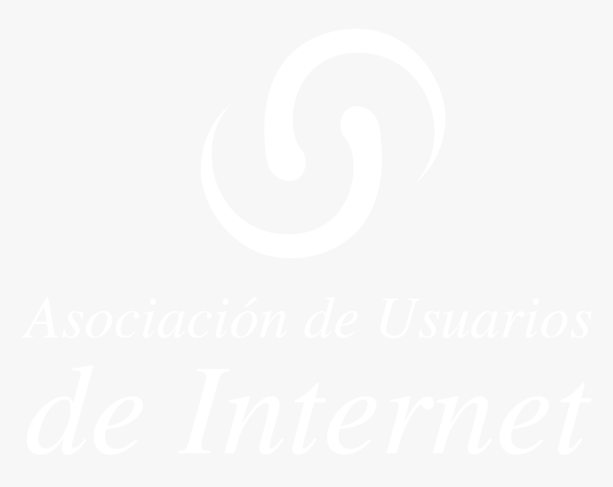 Asociacion De Usuarios De Internet Logo Black And White - Johns Hopkins Logo White, HD Png Download
