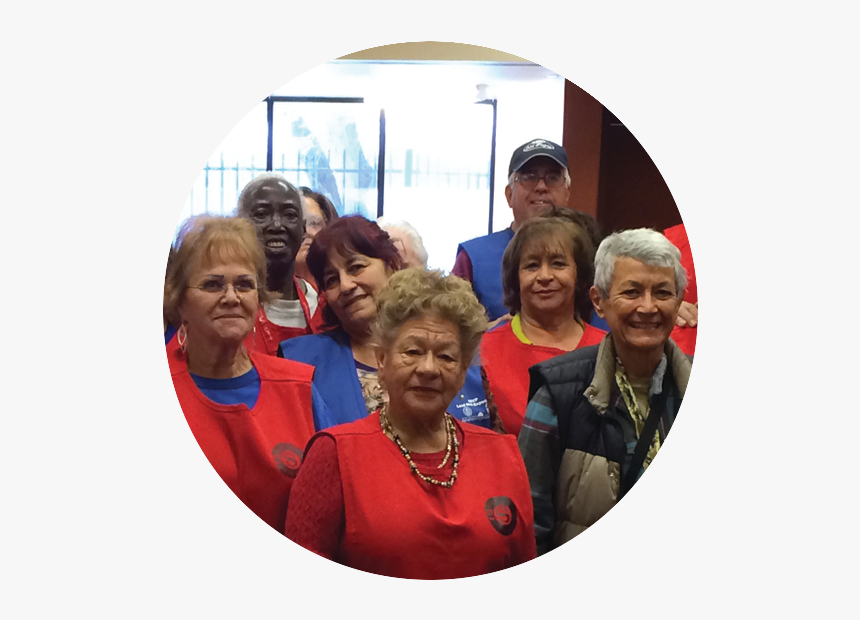 Group Of Senior Volunteers - Volunteer Senior Png, Transparent Png