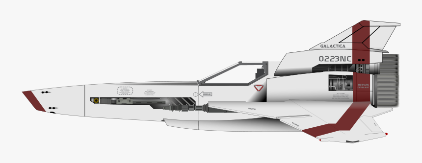 Viper Mark 2 - Battlestar Galactica Viper Png, Transparent Png