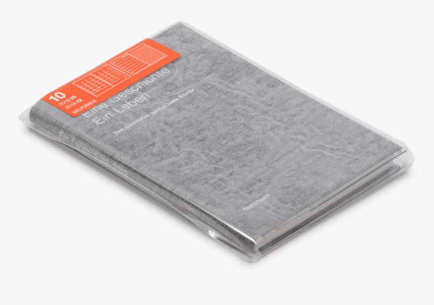 Delfonics Japan 2019 Diary A6 Linen Chambray Grey - Book Cover, HD Png Download