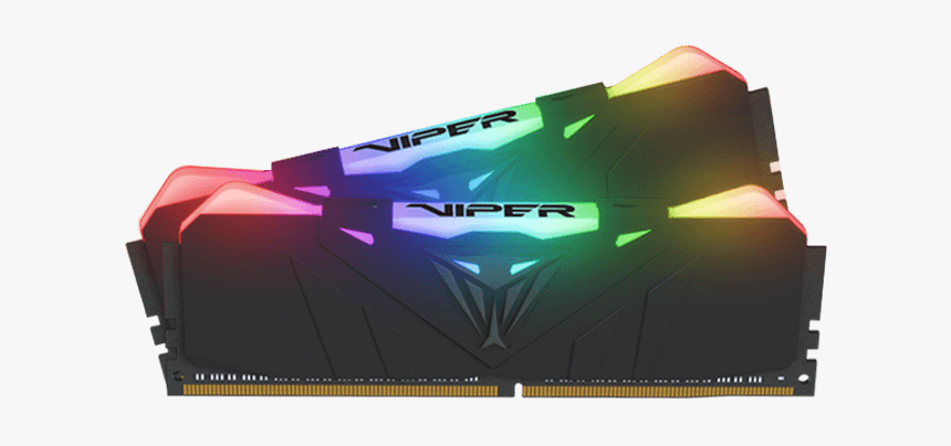 16gb Kit Viper Rgb Ddr4 3200mhz, Cl16, Black, Rgb Led, - Graphic Design, HD Png Download