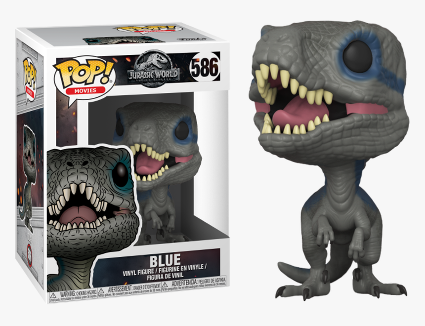 Fallen Kingdom - Funko Pop Blue Jurassic Park, HD Png Download