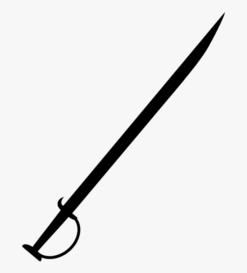 Transparent Sword Png Black - Speedball Pen Holder, Png Download