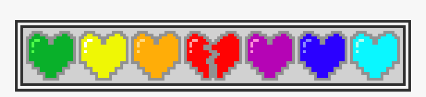 Souls Undertale Pixel Art, HD Png Download