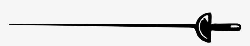 Floret, Fencing, Sword, Sport, Game, Match, Play - Fencing Sword Foil Png, Transparent Png