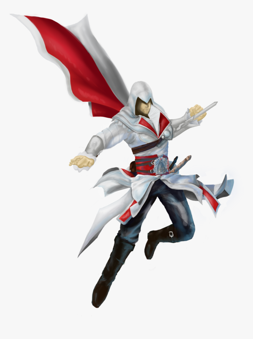 Transparent Assassin S Creed Ezio Png - Transparent Ezio Auditore Png, Png Download