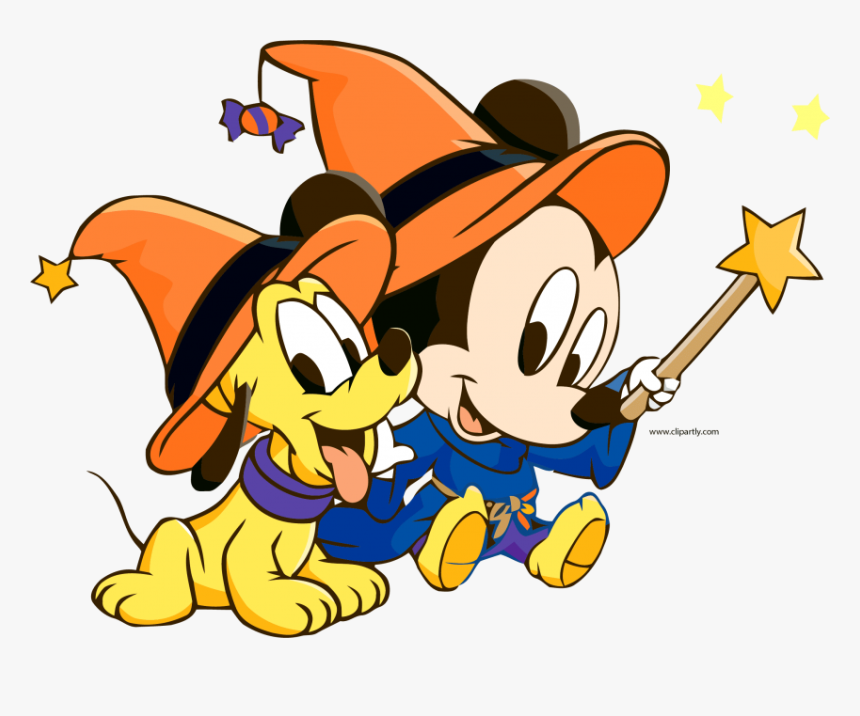 Free Png Download Baby Mickey Mouse Halloween Png Images - Baby Mickey Mouse Halloween, Transparent Png