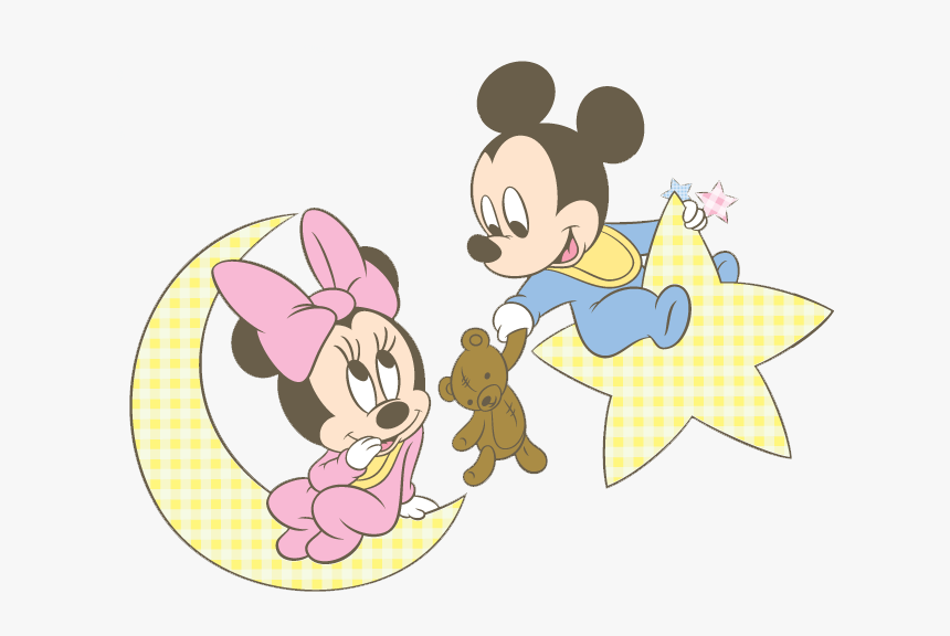 Coloring Baby Mickey Mouse, HD Png Download