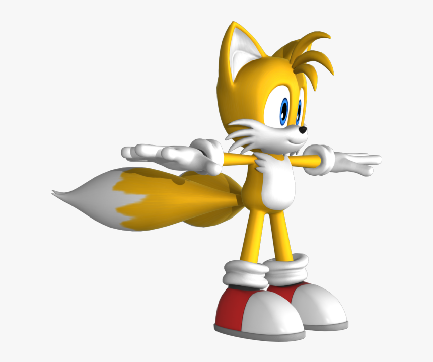 Download Zip Archive - Miles Tails Prower Model, HD Png Download