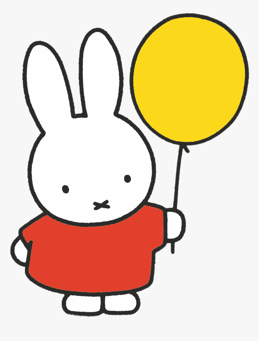 Miffy Yellow Balloon - Miffy Balloon, HD Png Download