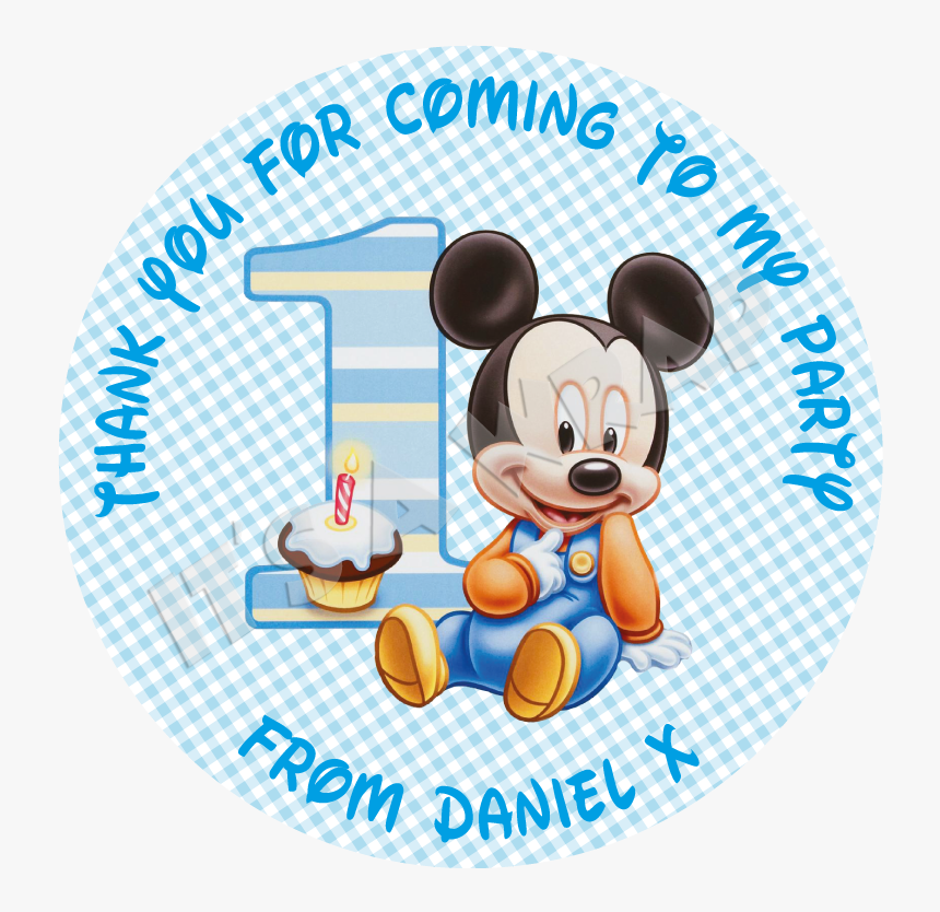 Mickey Mouse 1 Birthday, HD Png Download