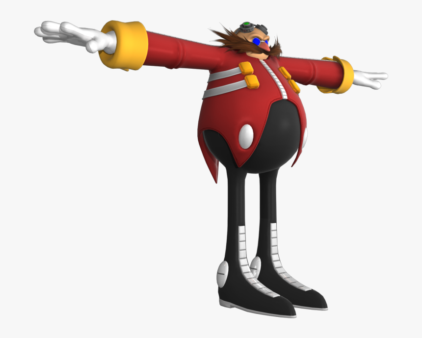 Download Zip Archive - Sonic Forces Eggman Model, HD Png Download