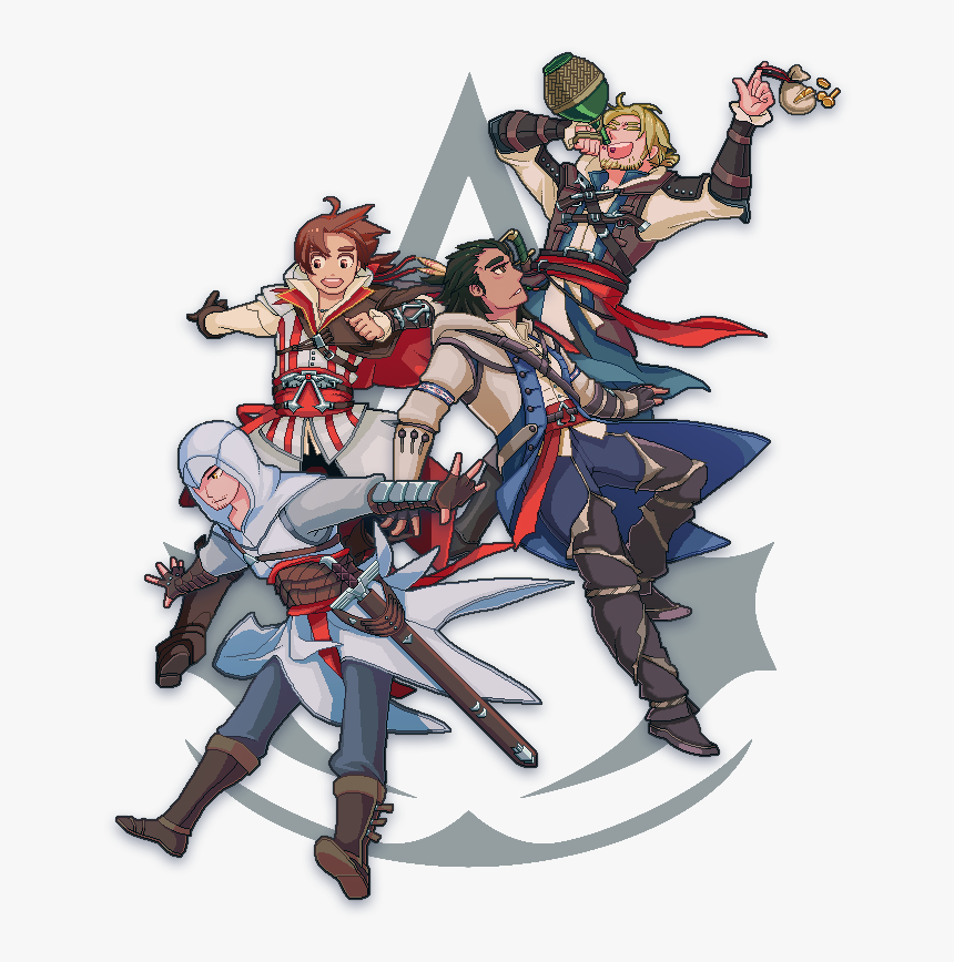 Ezio Auditore Da Firenze, Altair Ibn La-ahad, Connor - Assassins Creed Black Flag Memes, HD Png Download