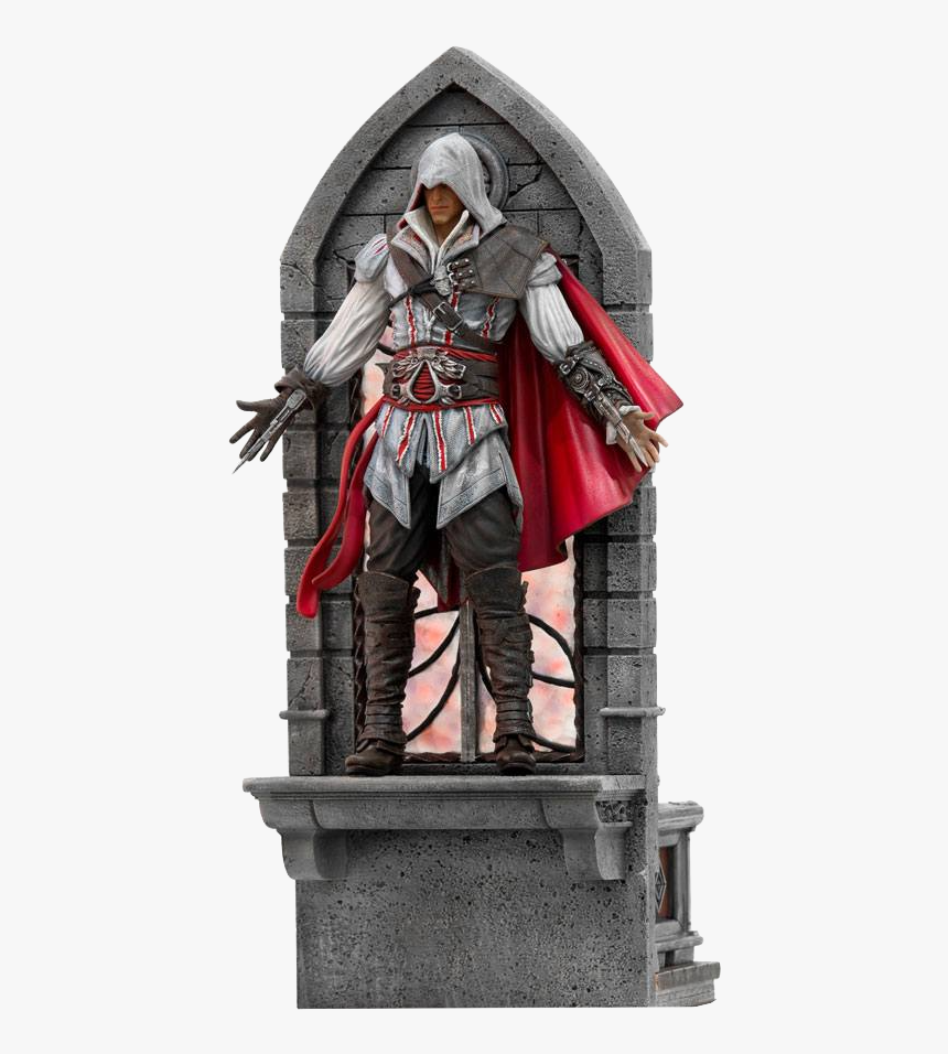 Iron Studios Assassins Creed Ezio Auditore 606529899936 Hd Png Download Transparent Png Image Pngitem