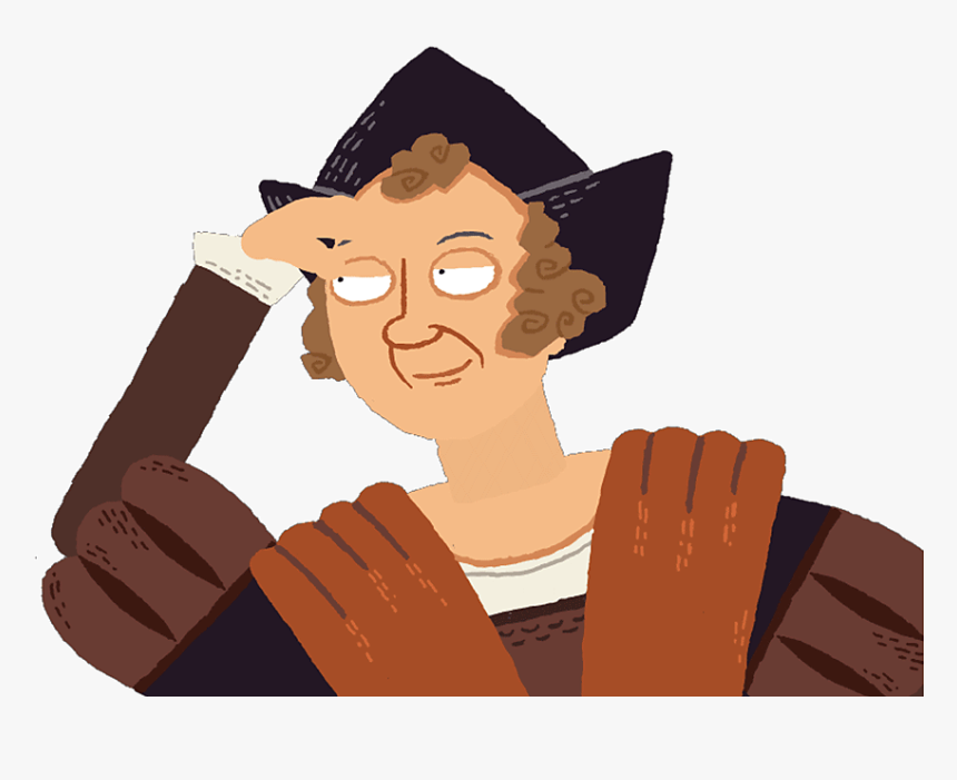 Christopher Columbus Searching - Christopher Columbus, HD Png Download