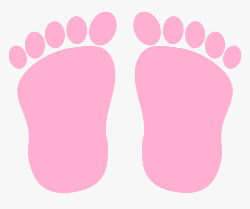 Foot Clipart Pink Baby - Clip Art, HD Png Download