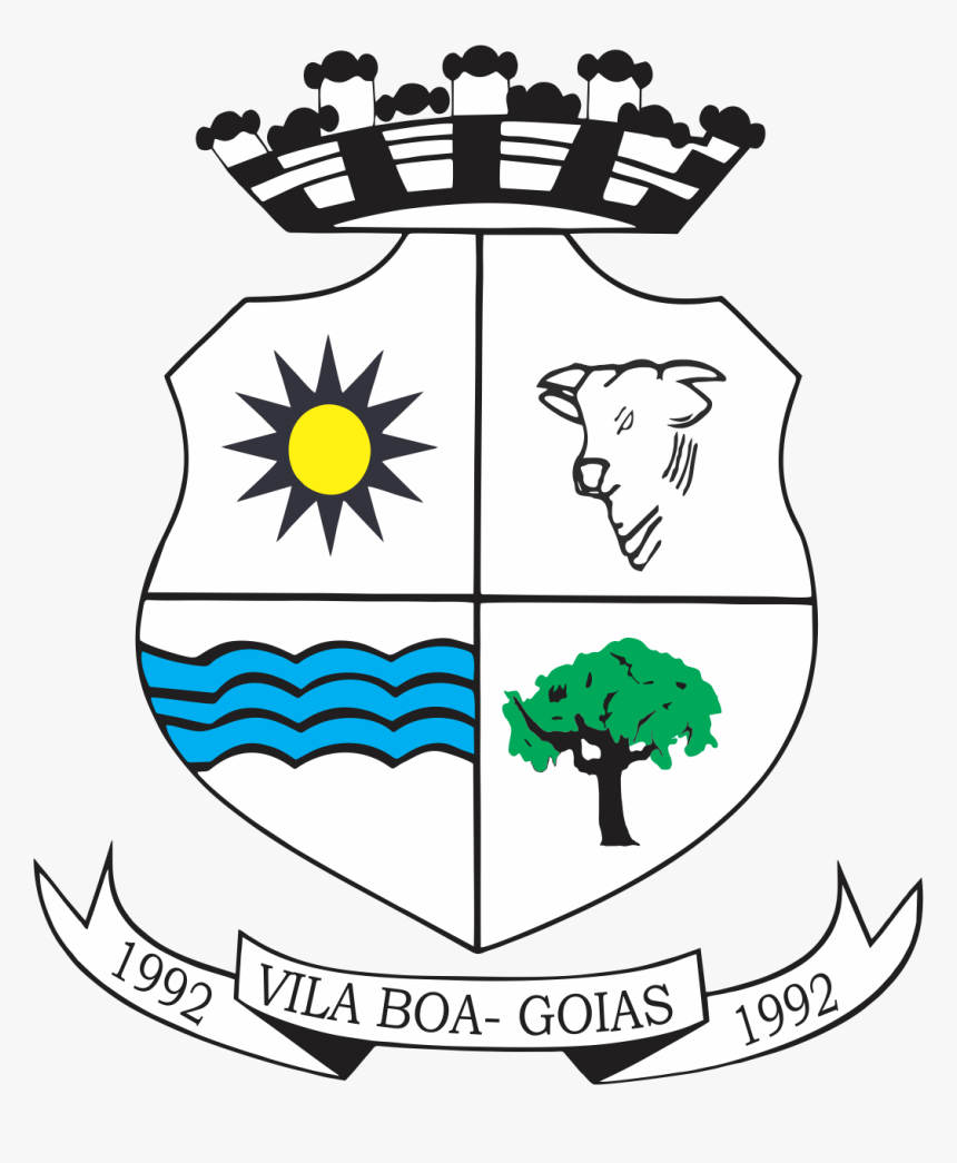 Brasão Vila Boa - Brasão De Vila Boa, HD Png Download