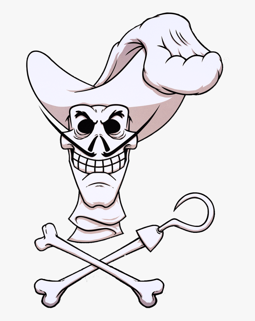 Transparent Pirate Hook Png - Captain Hook Pirate Flag, Png Download