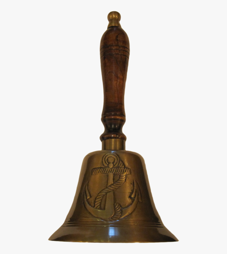 Brass Anchor Bell - Handbell, HD Png Download