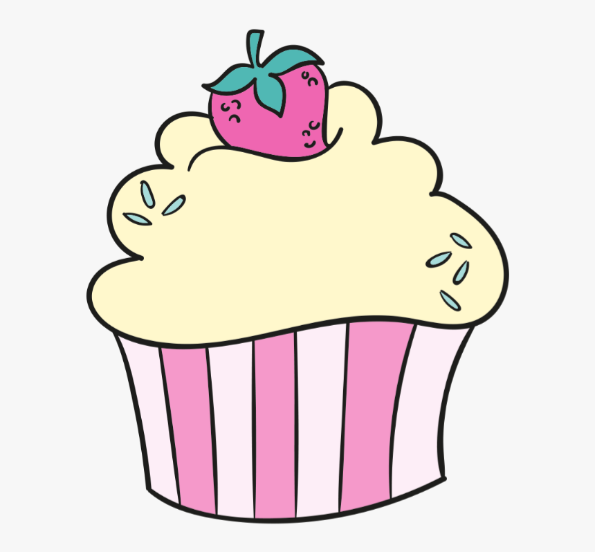 #cupcakes #bake #desserts #pastel #cute #food #bakery, HD Png Download