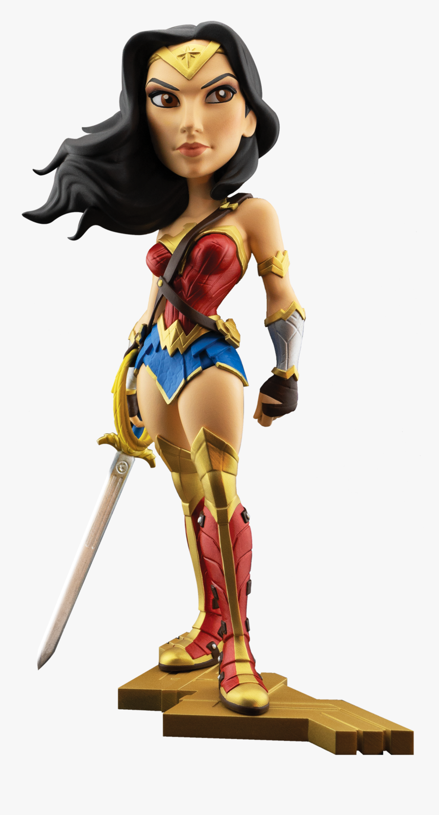 Dc Cinematic Wonder Woman Vinyl Figure - Action Figure Wonder Woman Toy, HD Png Download
