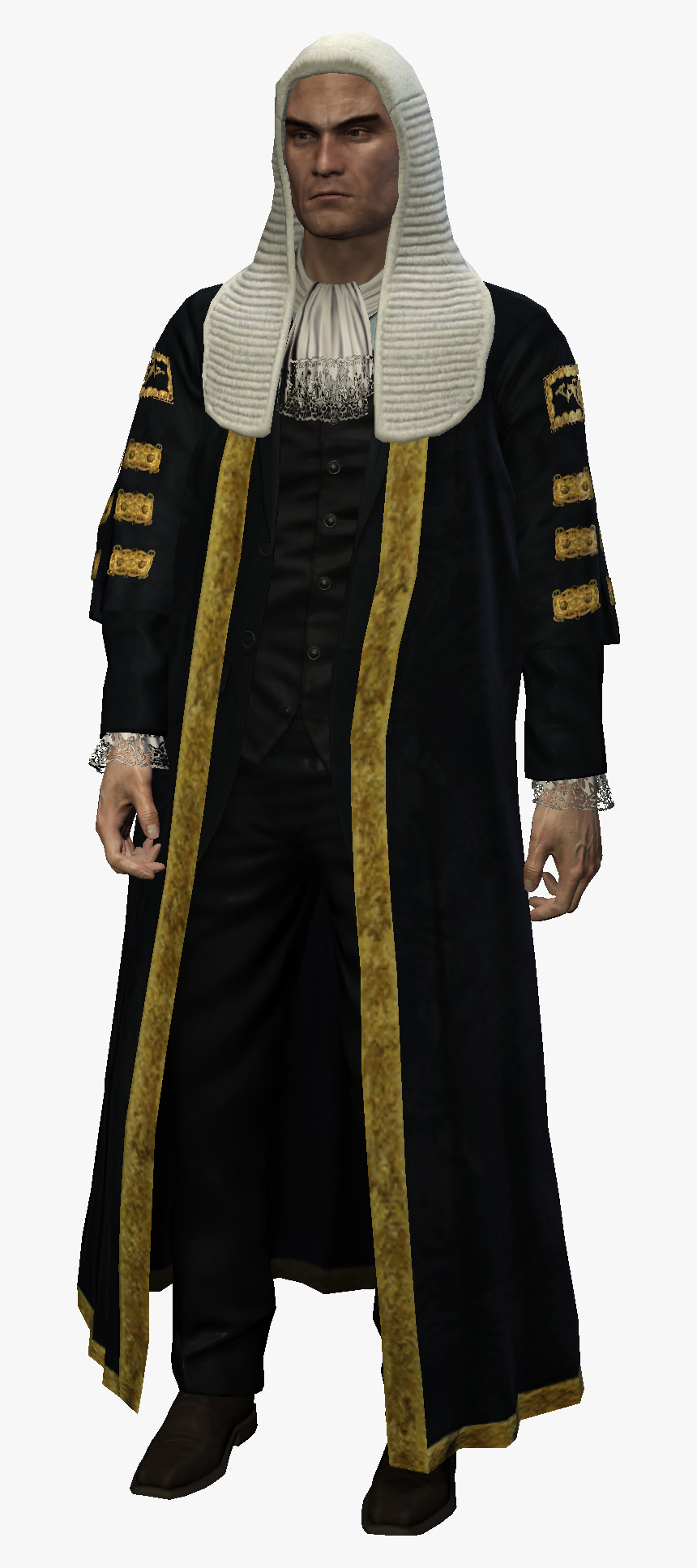 Absolution Robe Agent 47 Judge - Hitman Judge, HD Png Download