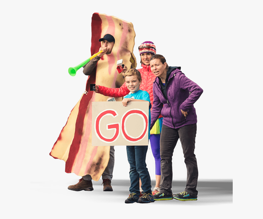 Runners Bacon Costume - Fun, HD Png Download
