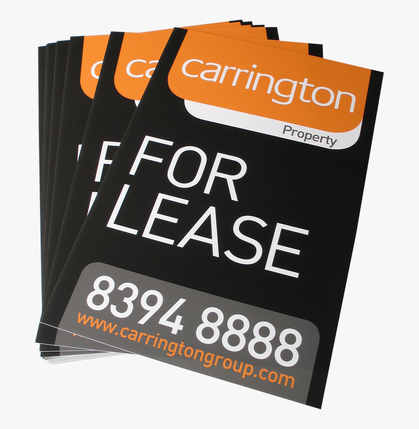 Real State Sign - Real Estate Corflute Signs, HD Png Download