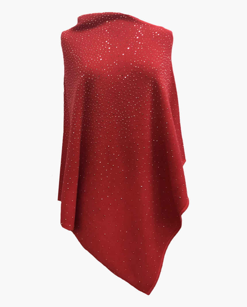 Poncho With Embellishments - Polka Dot, HD Png Download