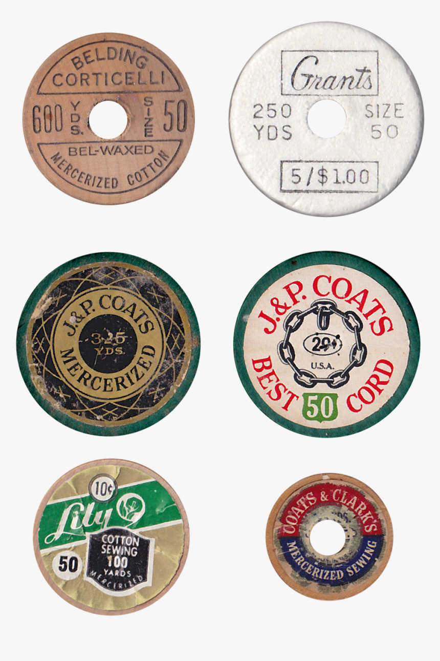 Thread Spool Embellishments - Emblem, HD Png Download
