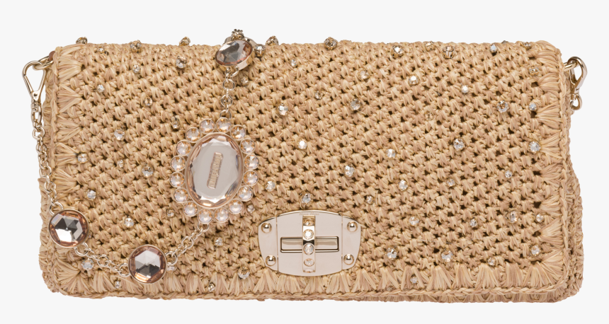 Miu Miu Crystal Raffia, HD Png Download