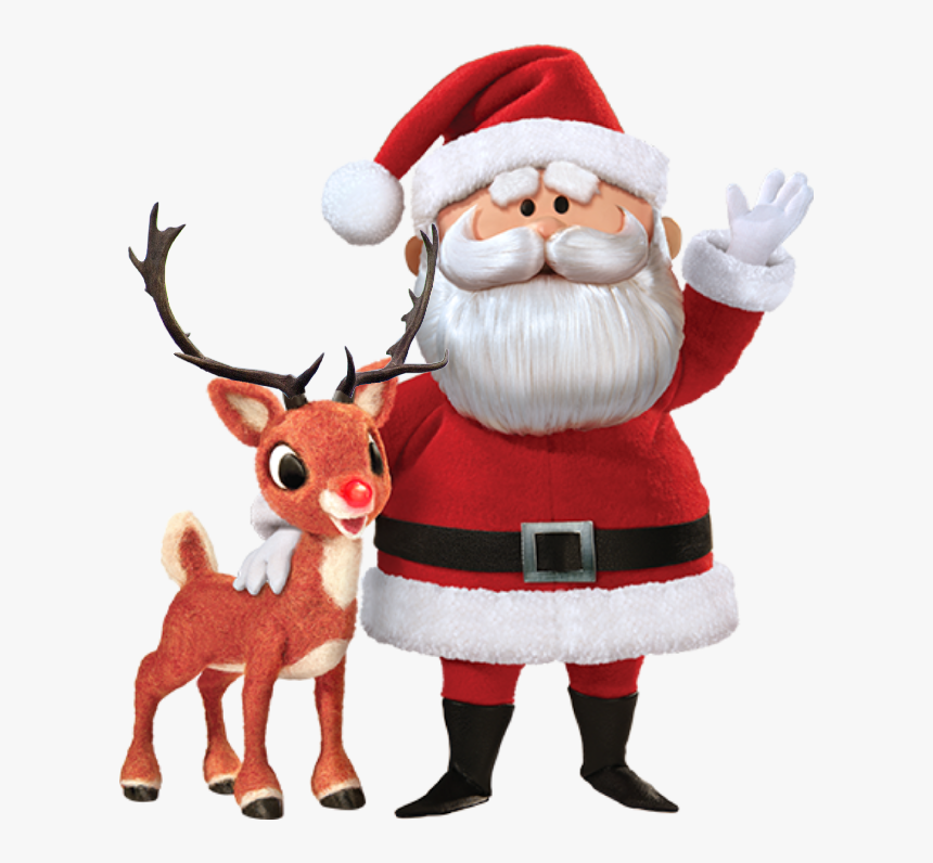 Santa Claus & Rudolph The Red Nosed Reindeer Https Santa Rudolph The