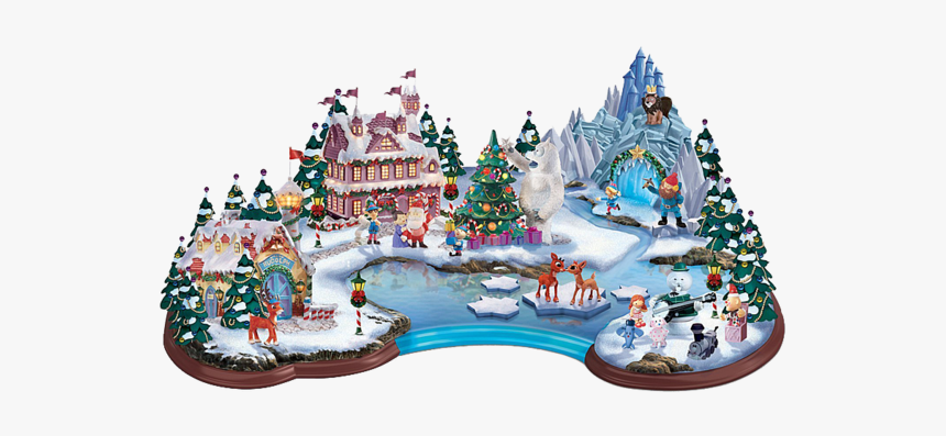 Rudolph The Red Nosed Reindeer Light Up Village, HD Png Download