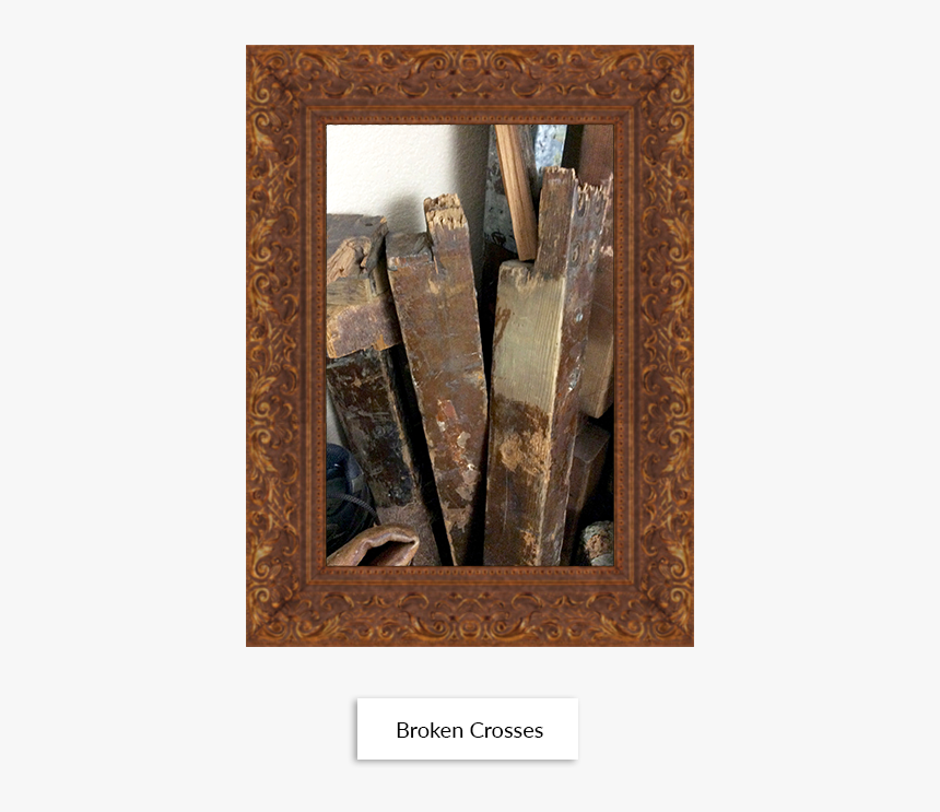 Broken Crosses - Hardwood, HD Png Download
