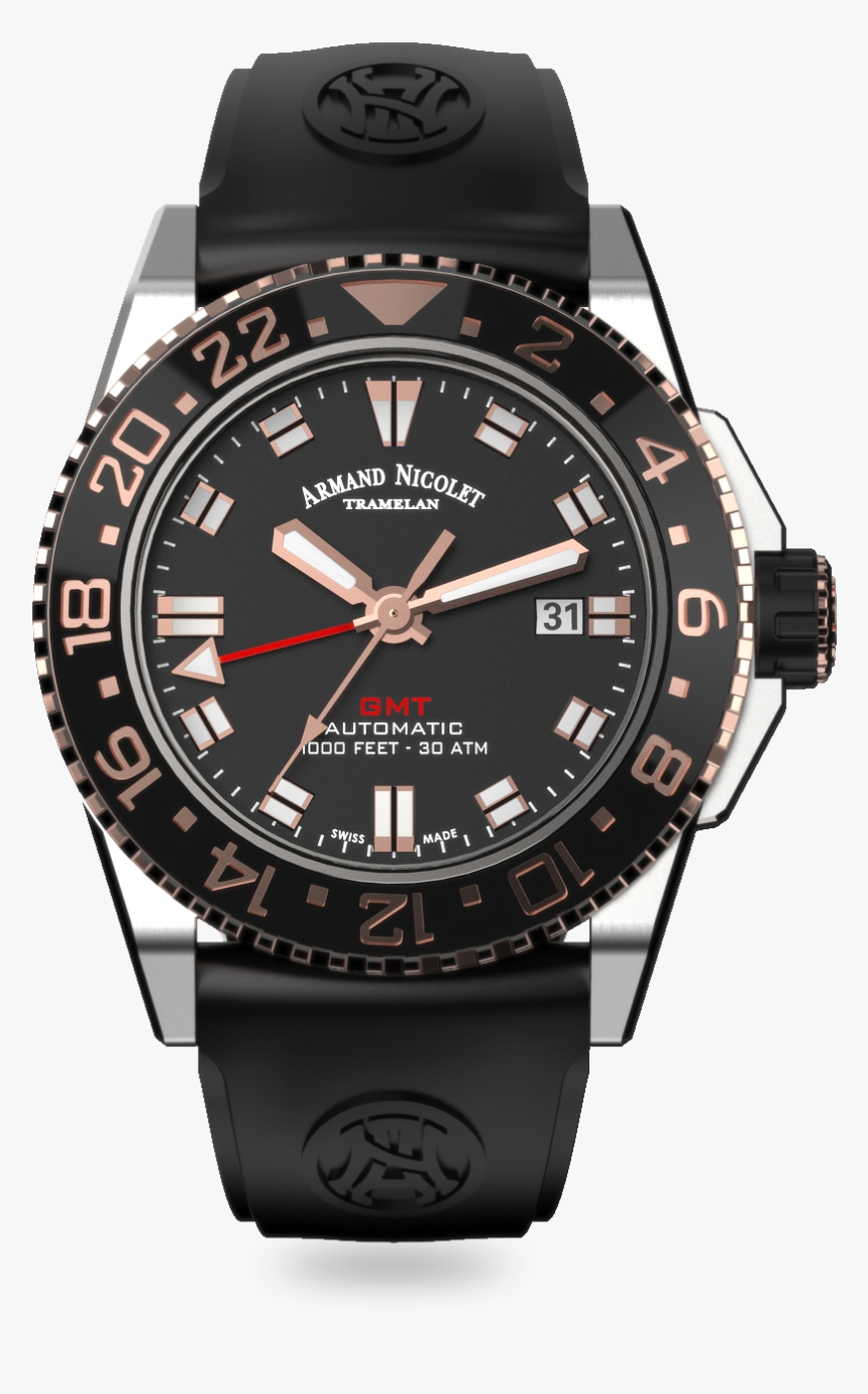 A486asn Ns Gg4710n - Armand Nicolet Js9 Gmt, HD Png Download