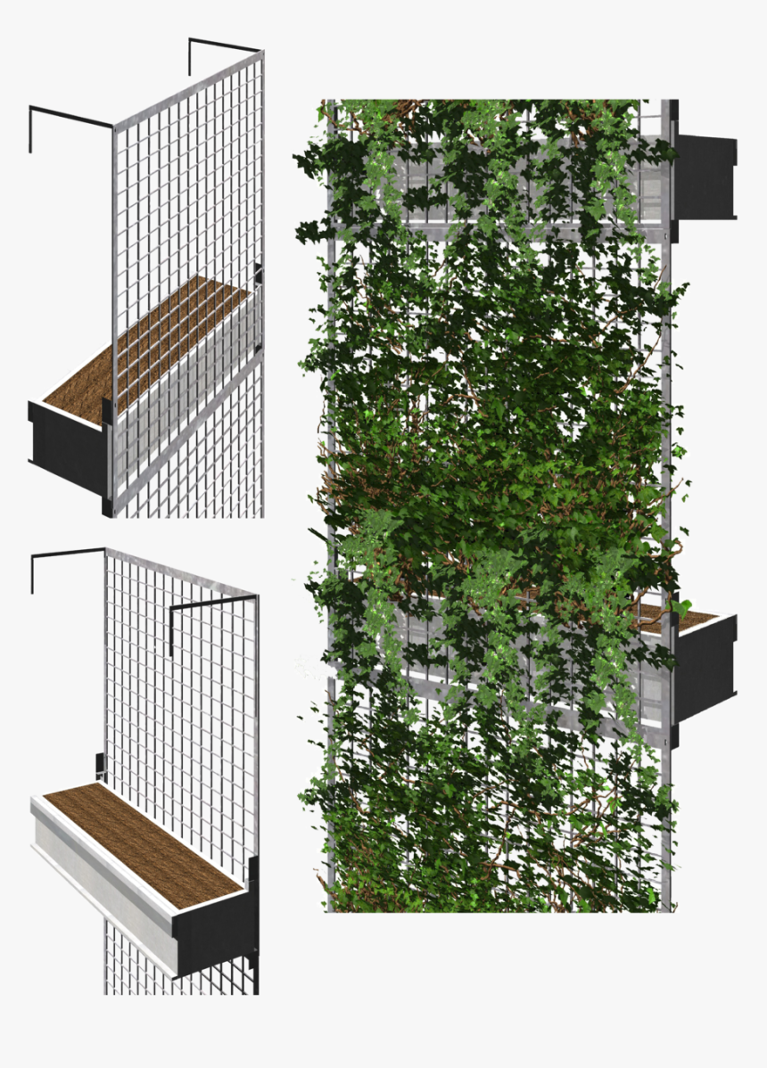 Green Facade Png, Transparent Png