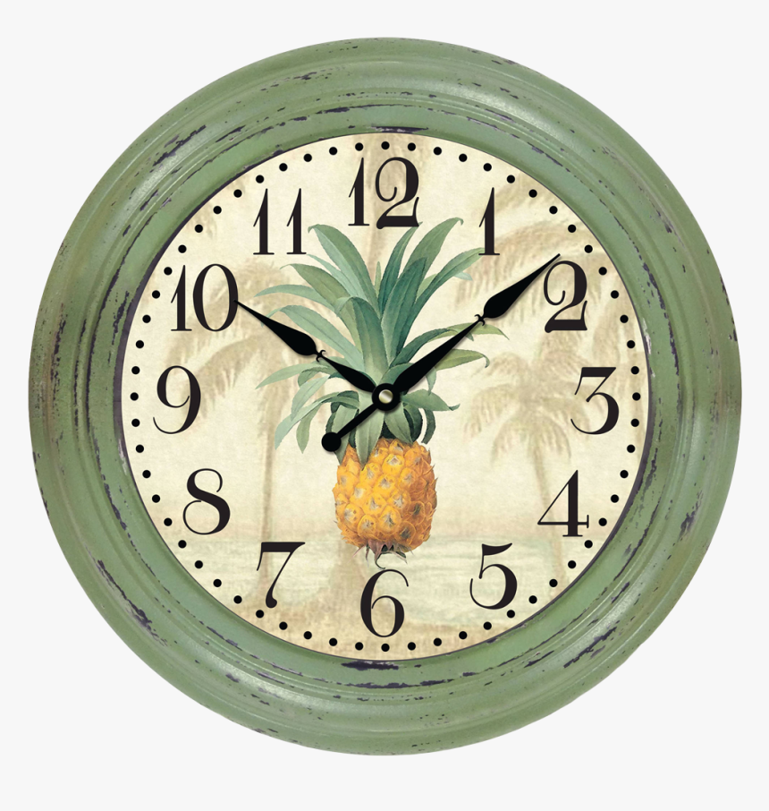 Green Wall Clock Png Image - House Watch Png, Transparent Png