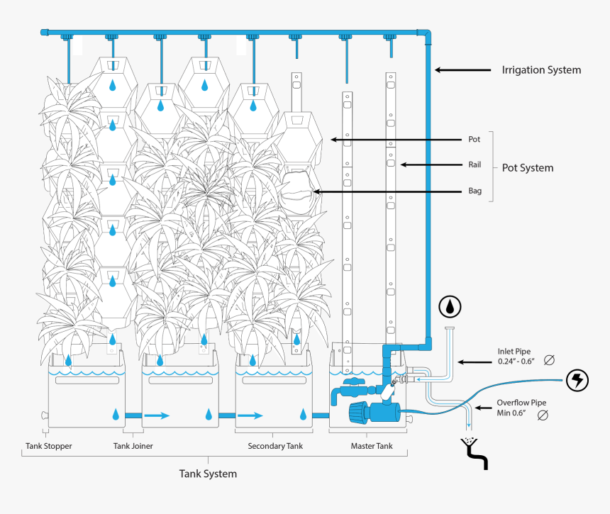 Sketch Of The Full Growup Green Wall Setup - Poster, HD Png Download