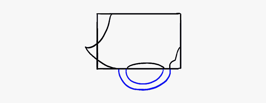 How To Draw Cartoon Revolver - Line Art, HD Png Download