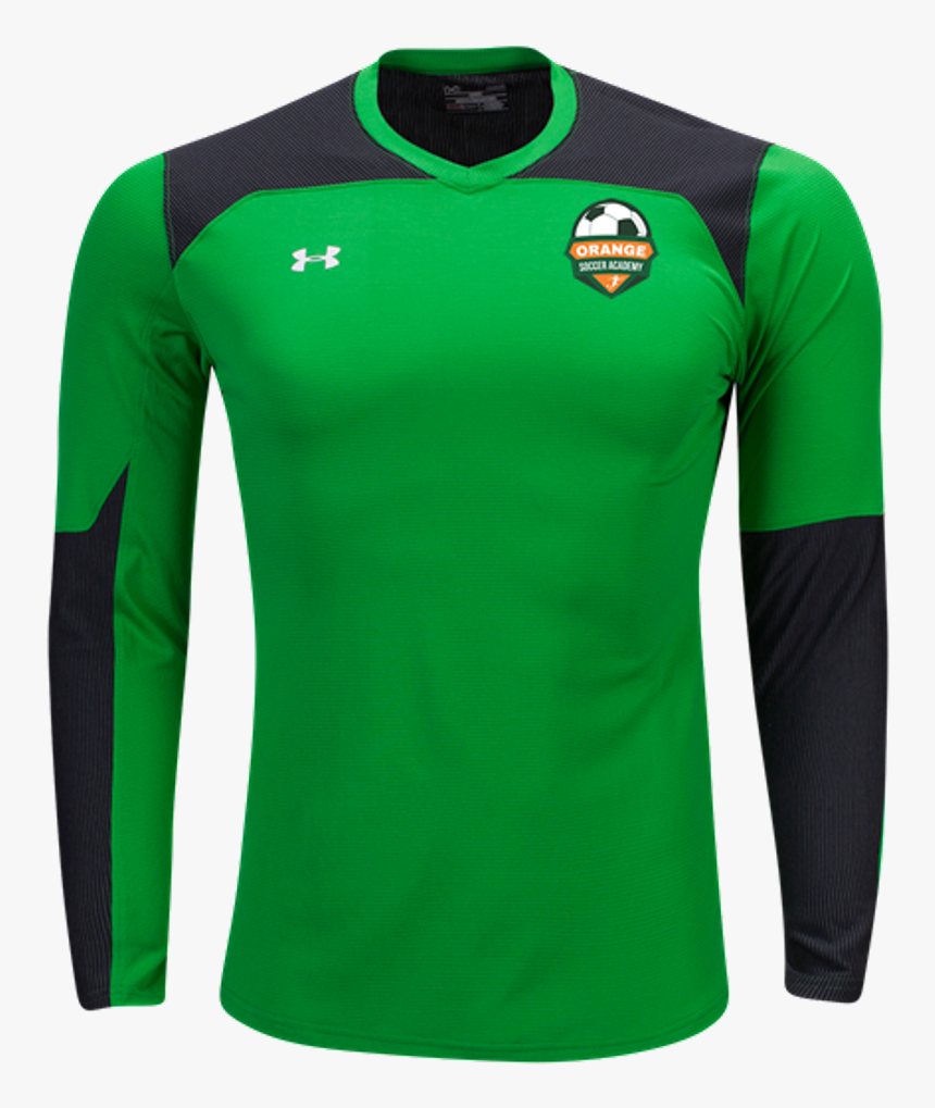 Under Armour Threadborne Wall Goalkeeper Jersey Green, HD Png Download