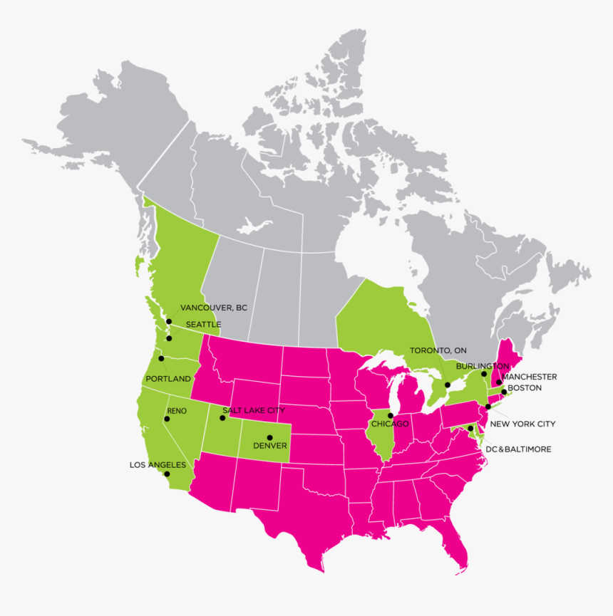 Chill Locations Fy20 - Canada Map Clipart, HD Png Download