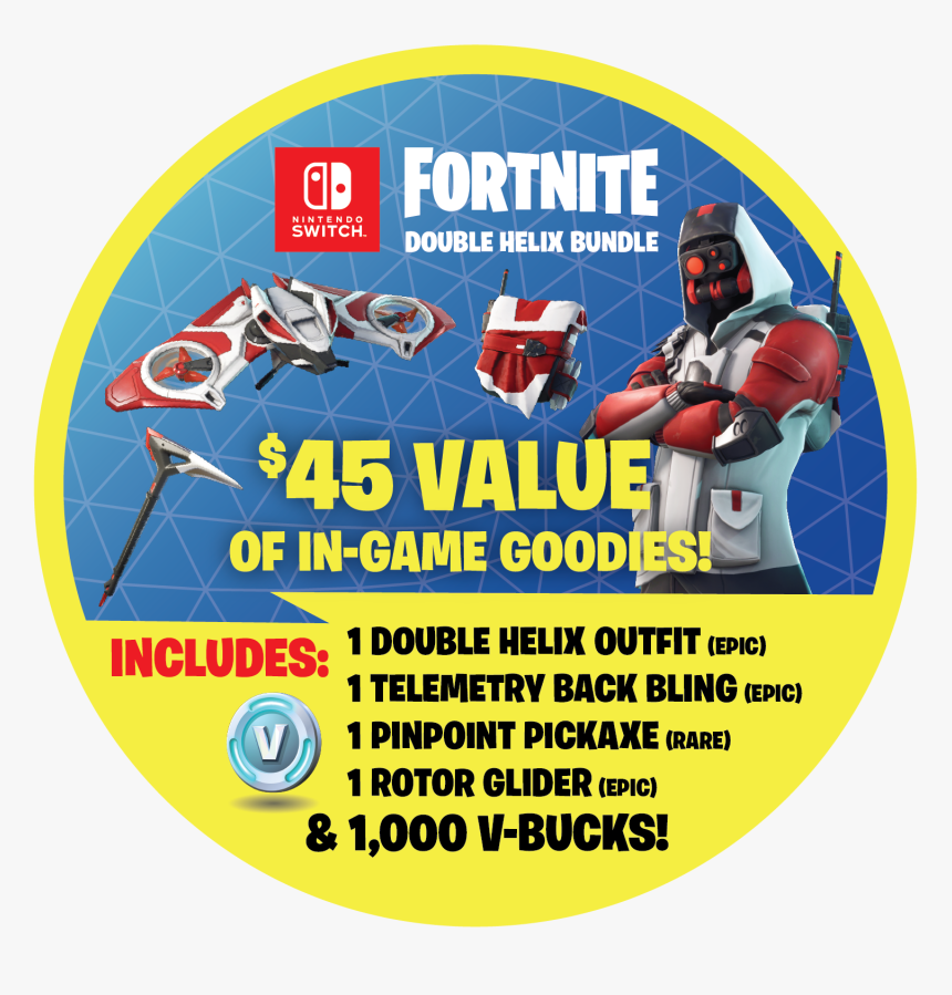 Fortnite Double Helix Bundle, HD Png Download